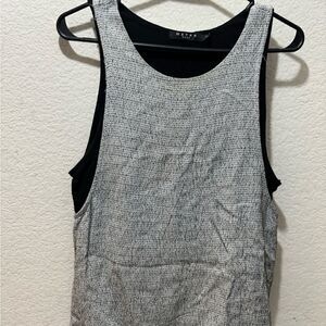 Maven West Linen Fray Tank  Size S